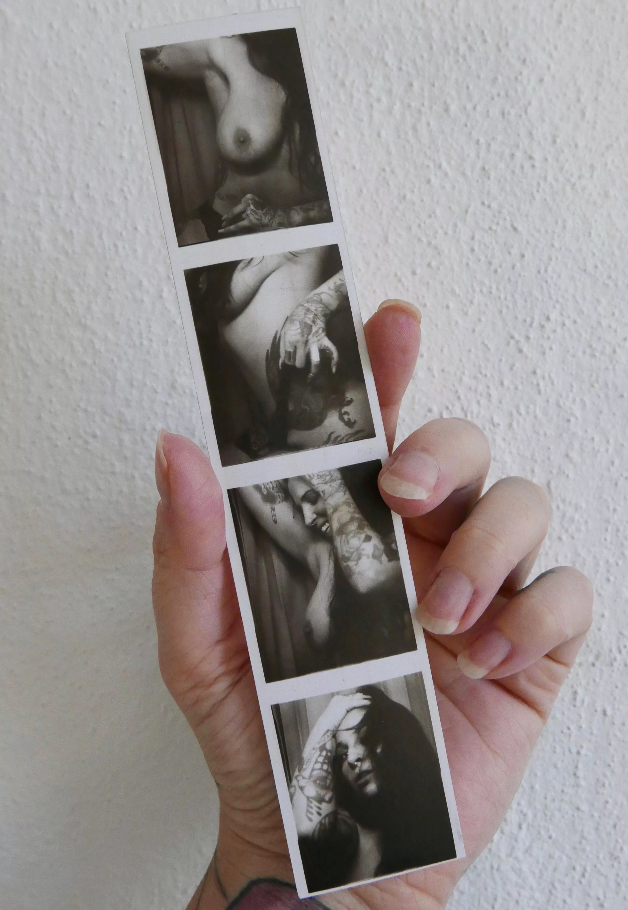 analog film photo strip