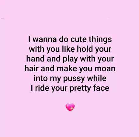And then hold you in my arms and tell you how good you are for mommy π