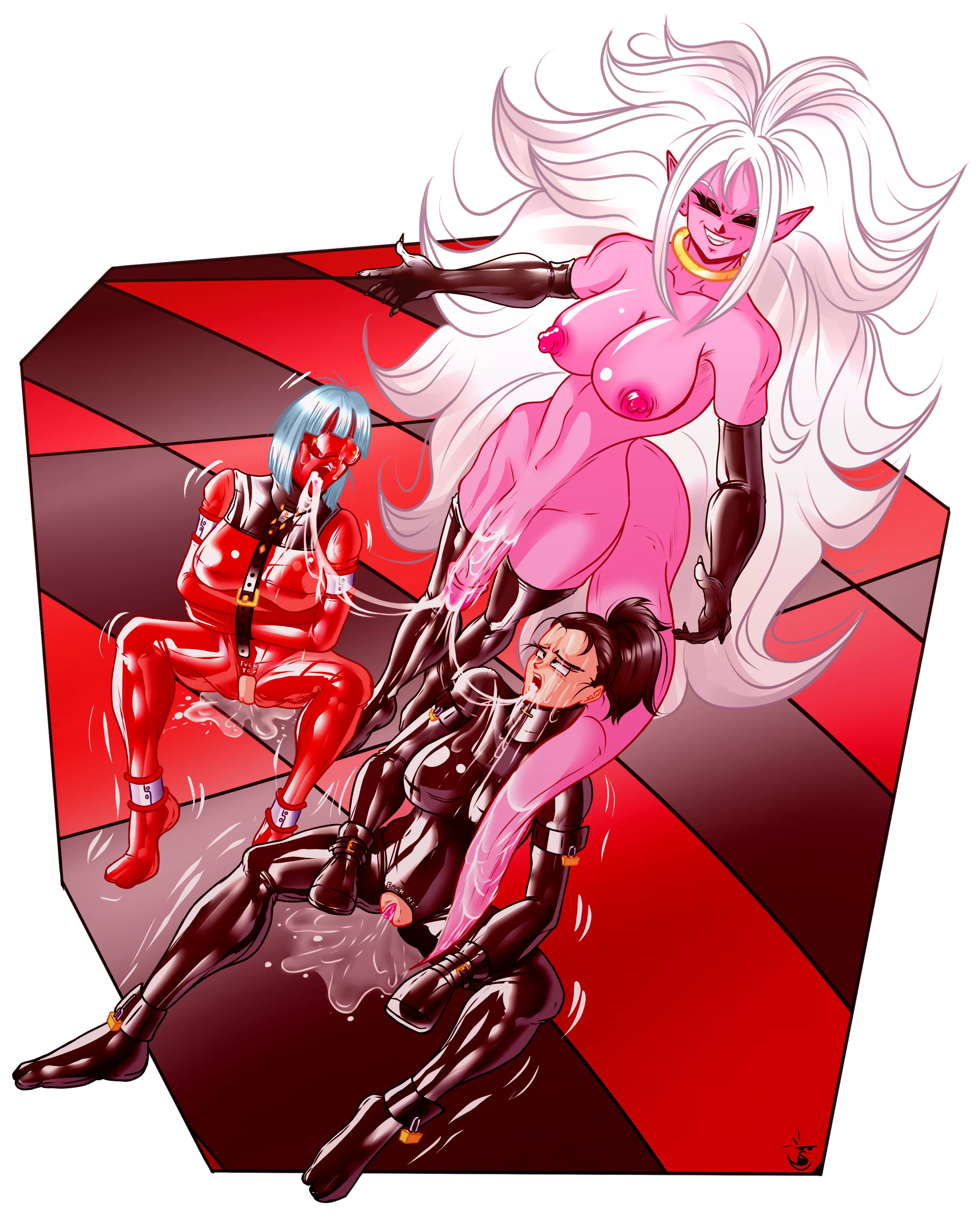Android 21 and her slaves!