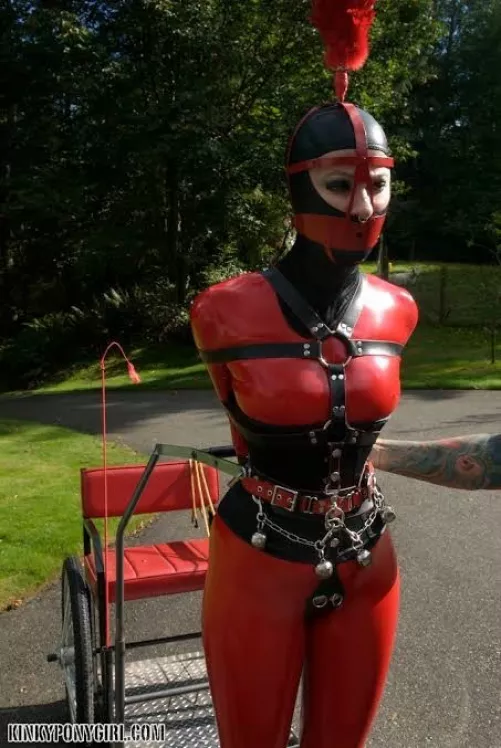 Anna Rose ready to go for a ride