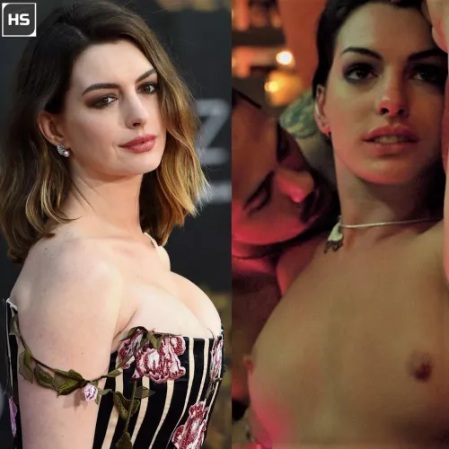 Anne Hathaway on/off