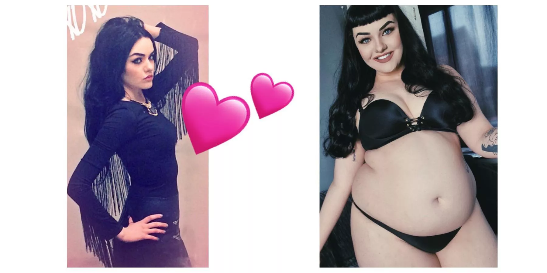 Another before & after for you. How did I become such a greedy fatty? 🤤