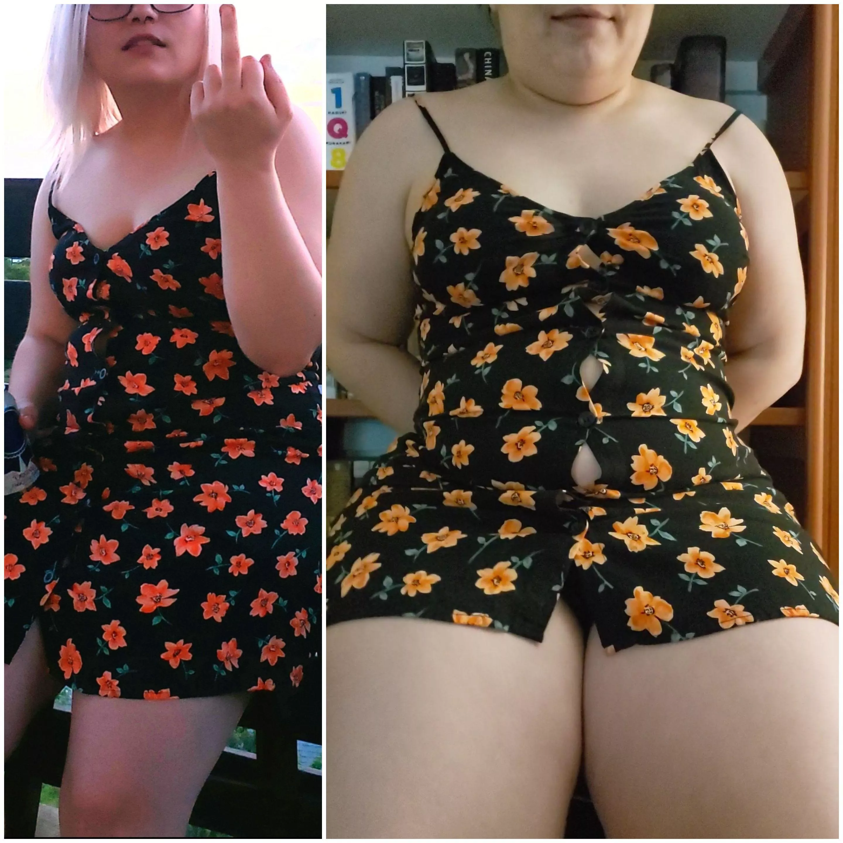 Another dress comparison