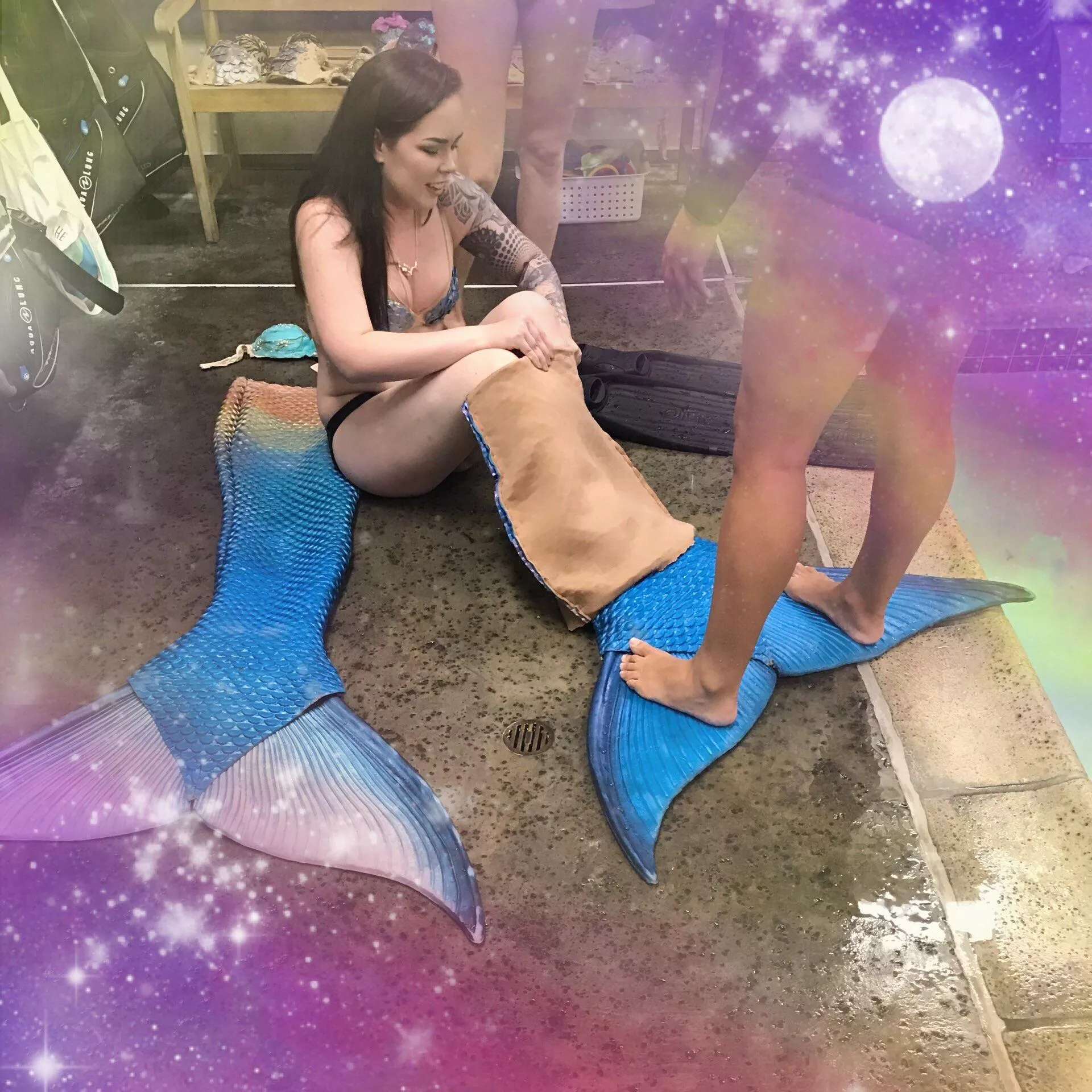 Mermaid Tail Porn - Another (more revealing) BTS photo from Suzy's mermaid photoshoot nudes by  killingcrushes
