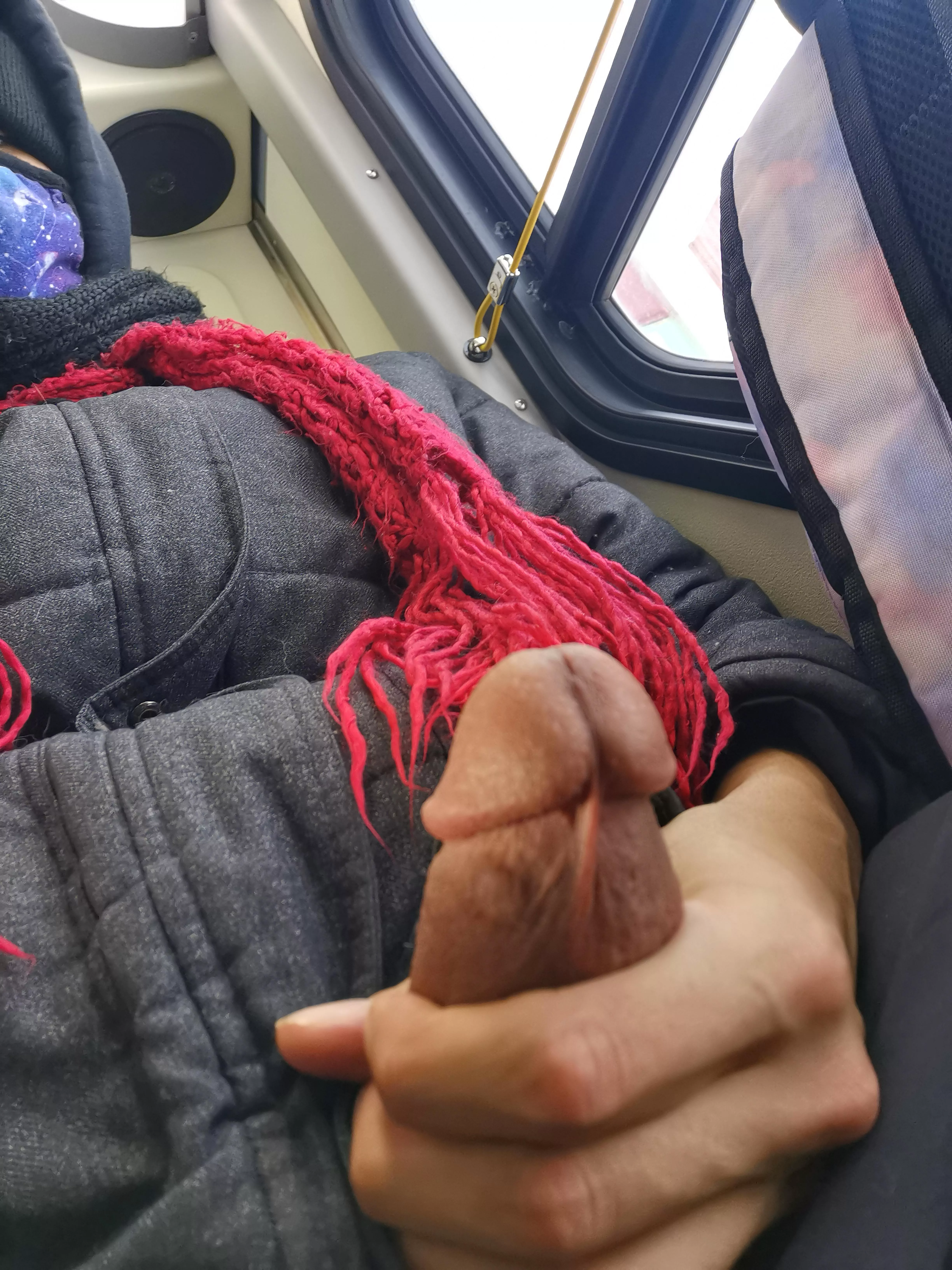 Another on the bus home 😏