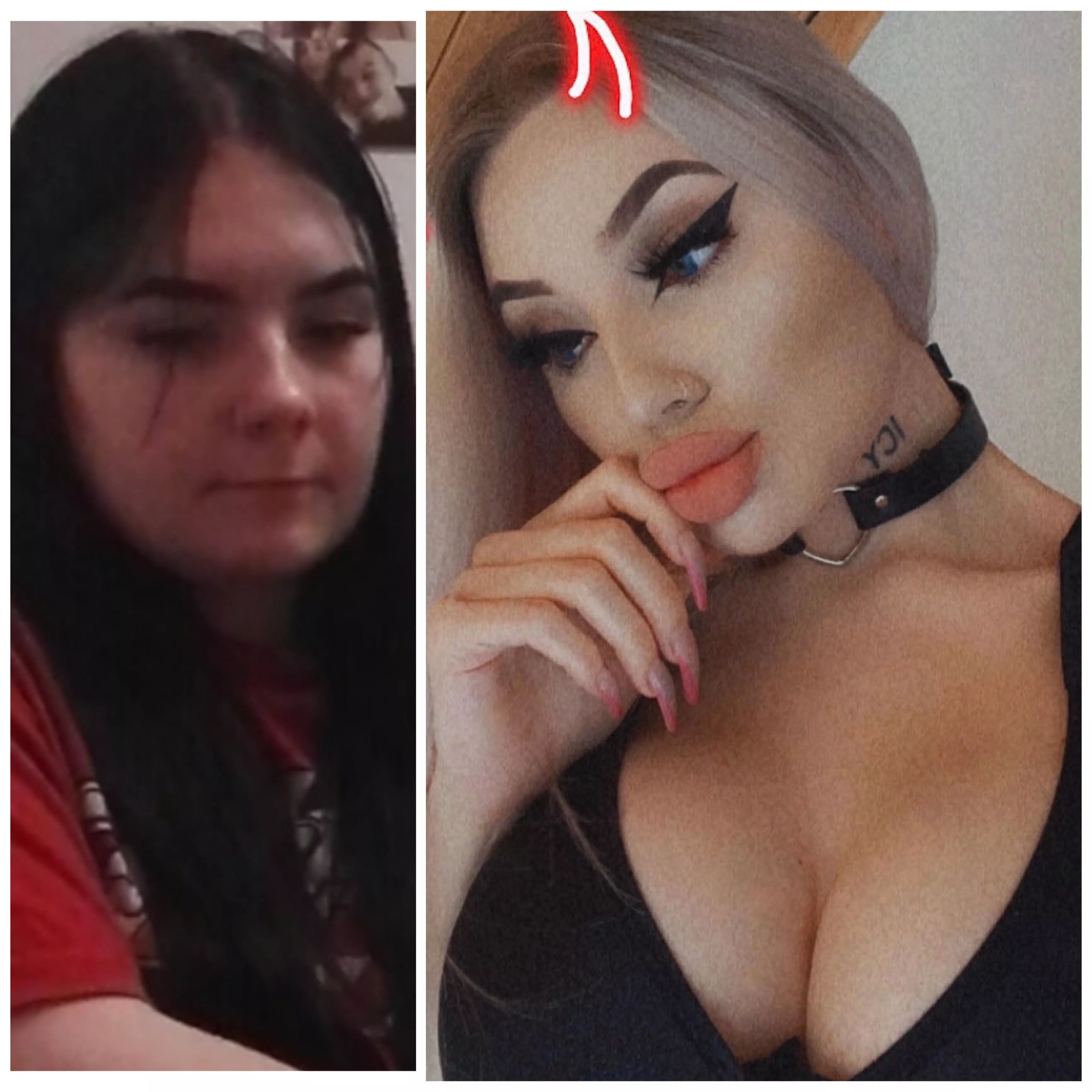 another one of my bimbofication πππ another one of my bimbofication πππ