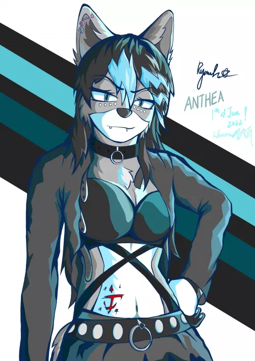 Anthea, art by me :D