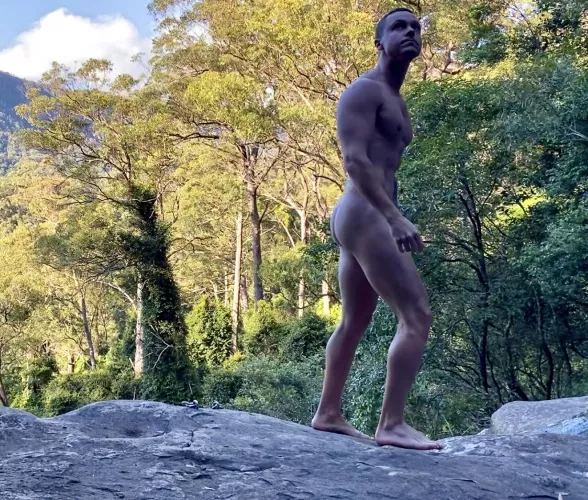 Any love for a naked man in the wild?