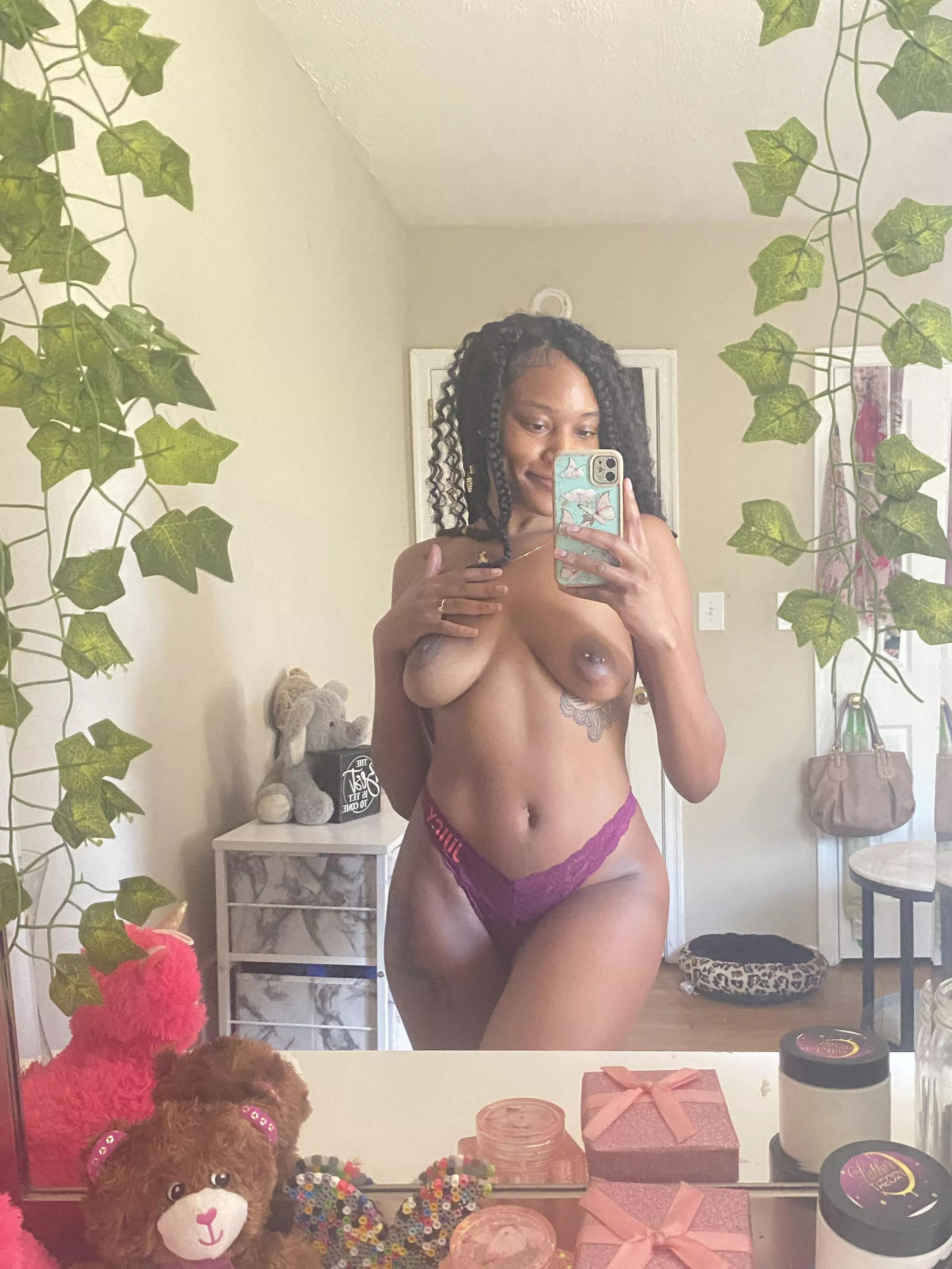 Any volunteers to pull my braids?(f)