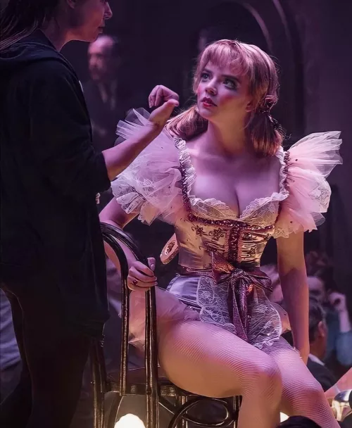 Anya Taylor-Joy all dolled up as your sextoy