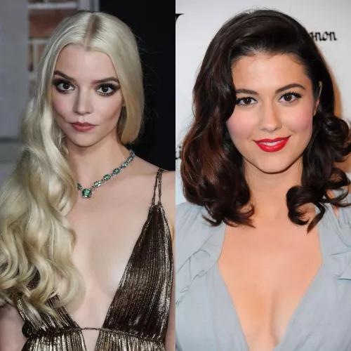 Anya Taylor-Joy's and Mary Elizabeth Winstead's faces are the perfect cum targets