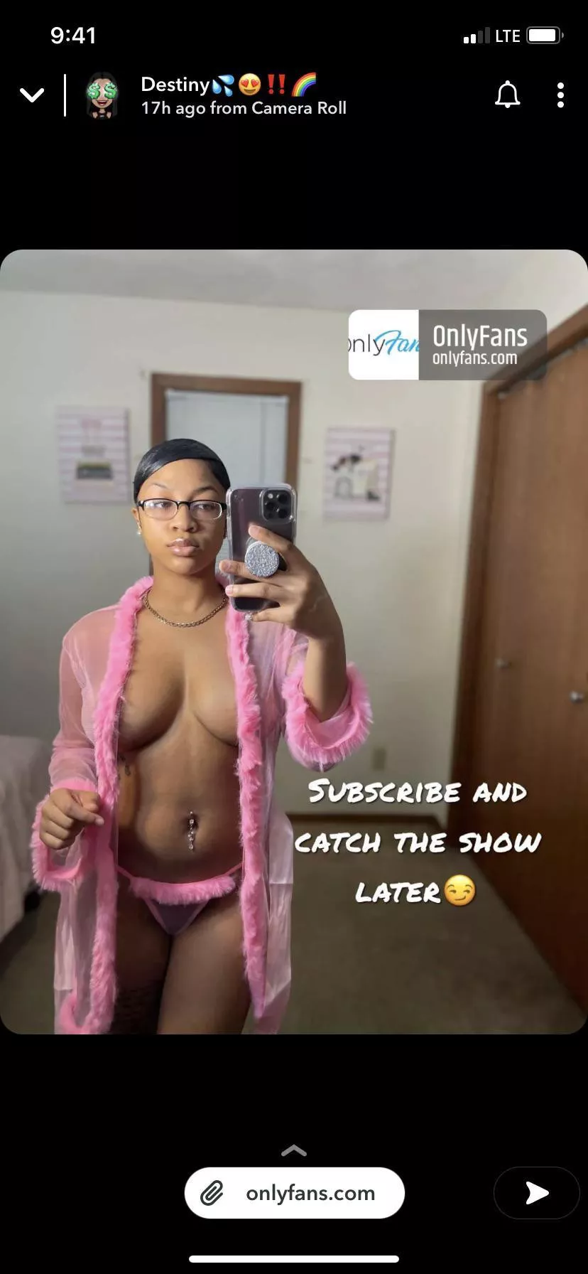 Anybody got her info