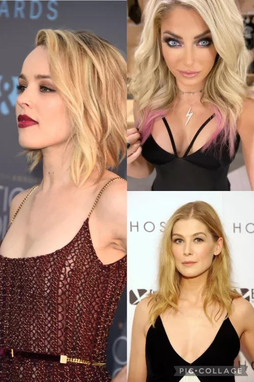 Anyone down to control me as Rachel McAdams, Alexa Bliss or Rosamund Pike?