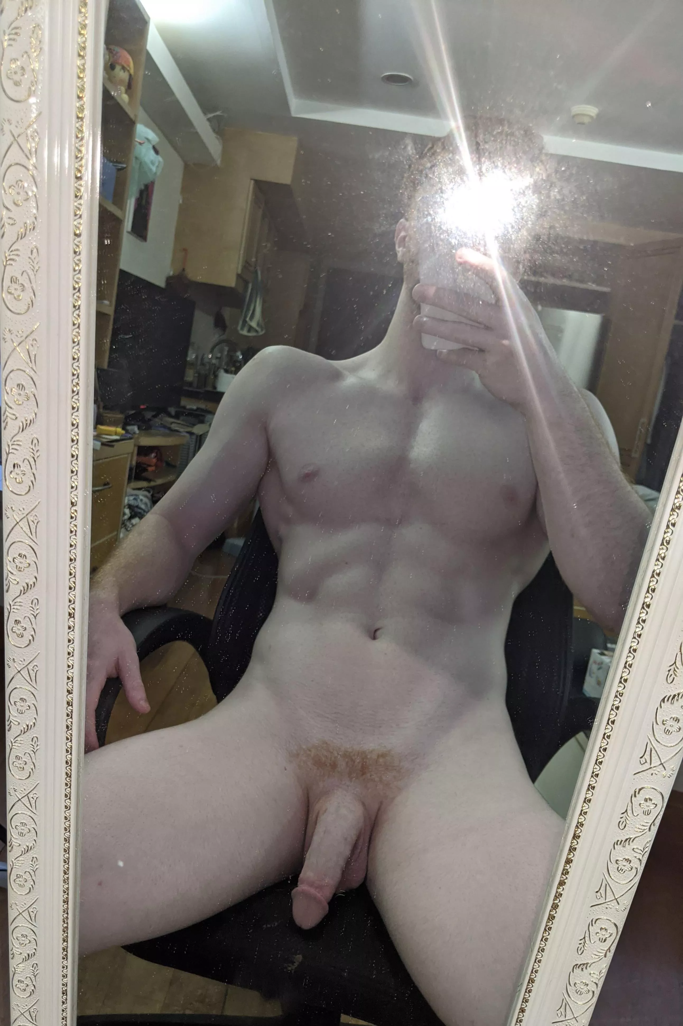 Anyone else game naked?