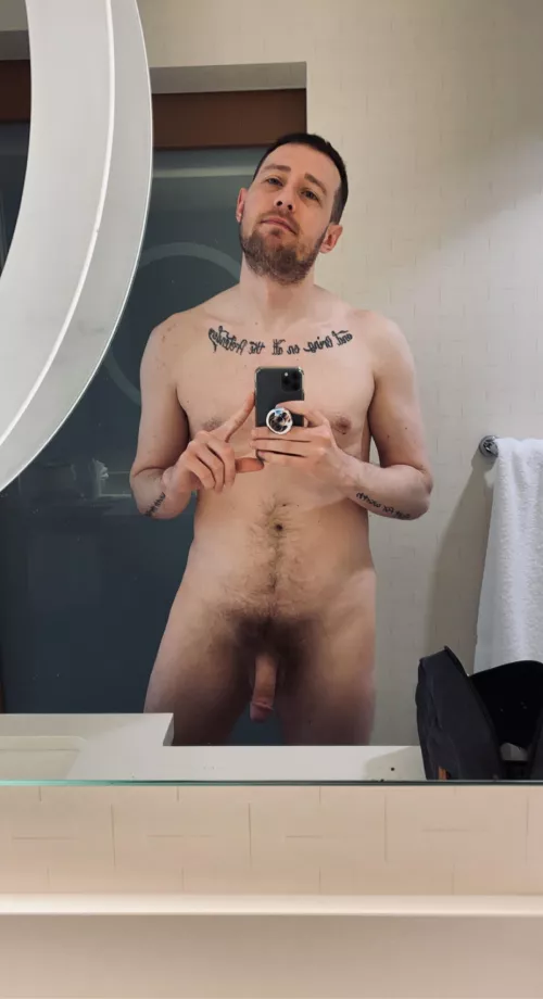 Anyone else love being naked around the hotel room?