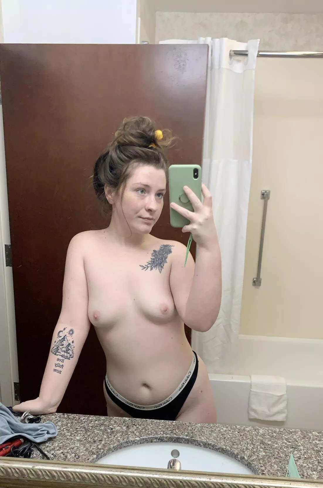 anyone here willing to fuck a pale girl with small tits?