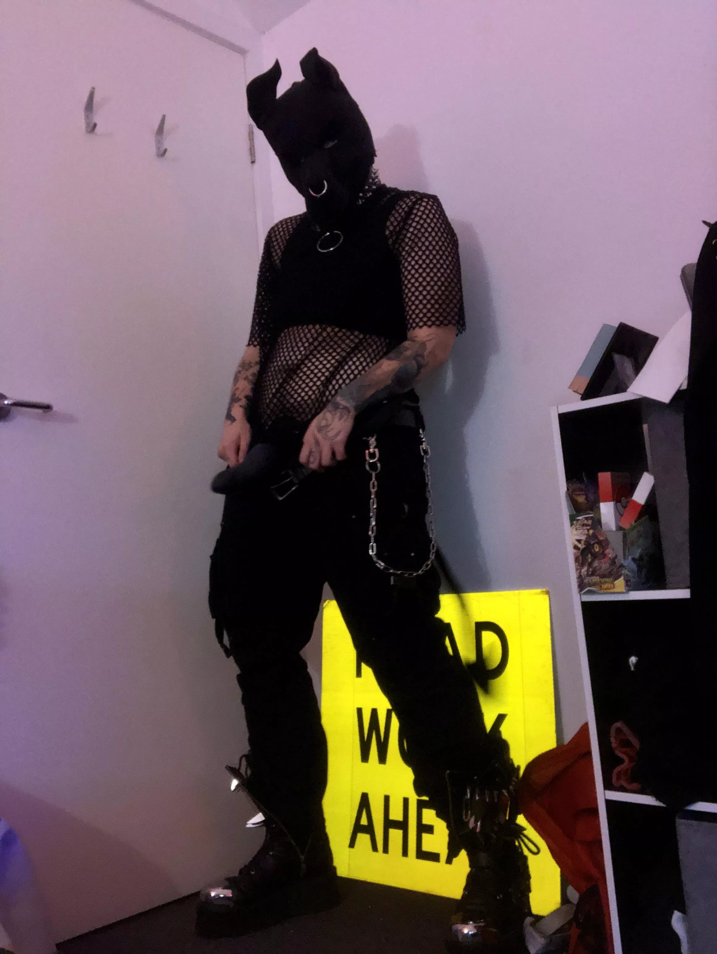 Anyone wanna play with a monster bone? 👀🖤