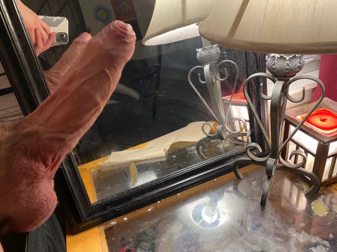 Anyone want a taste of my monster cock 😈