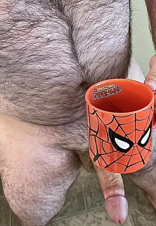 Anyone want to fill my cup? Need to be properly prepared to watch Spider-Man today after work.