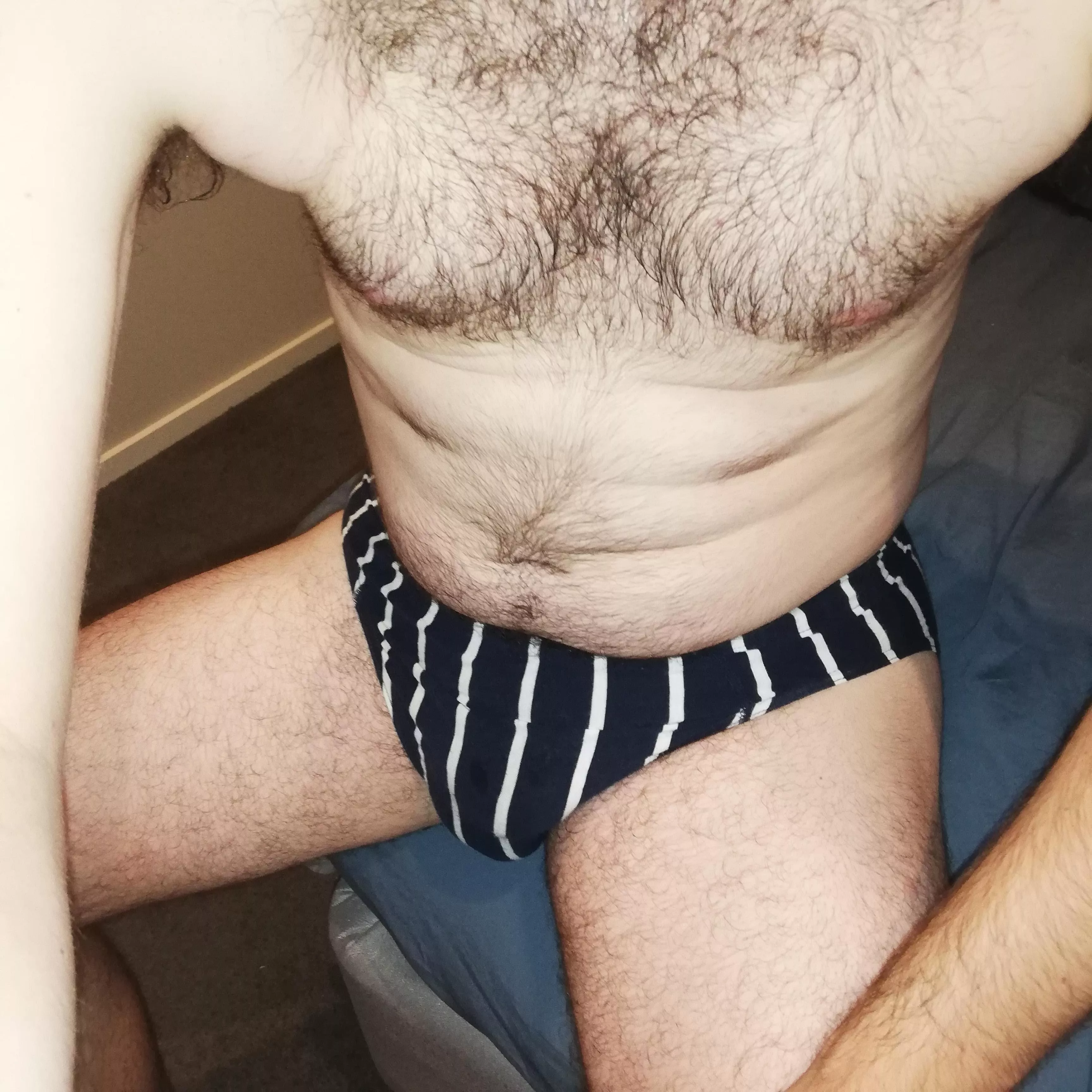 Anyone want to sit on my lap and play with my chest hair?