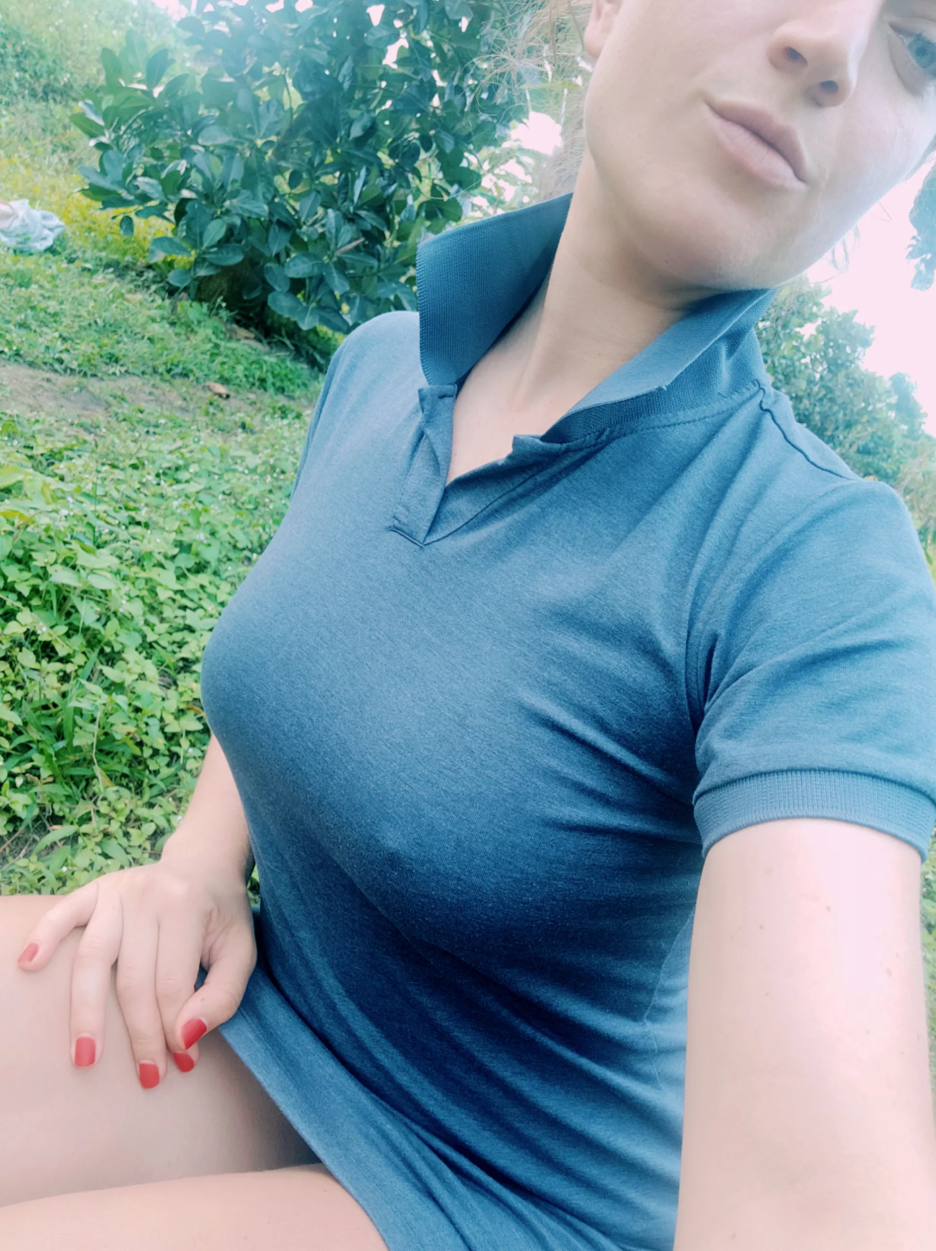 Anyway one of my best braless pics