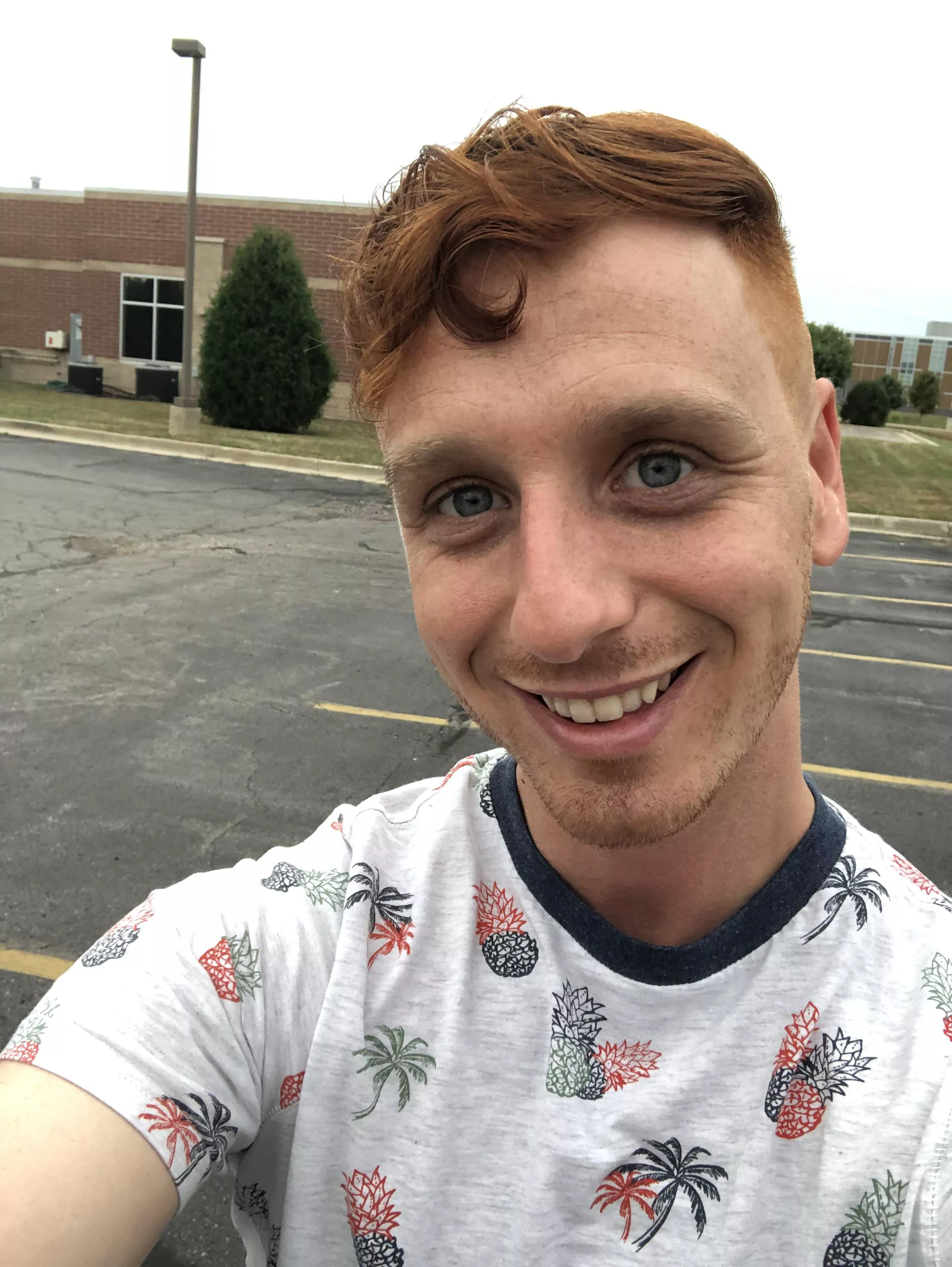 Apparently I missed “Kiss a Ginger Day.” Do it anyway?