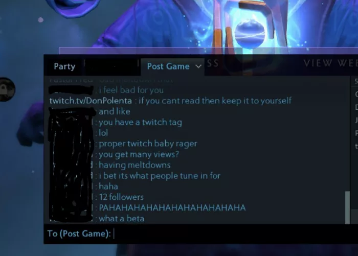 Apparently if you don't have followers you are a beta (just asked him not to be so toxic)