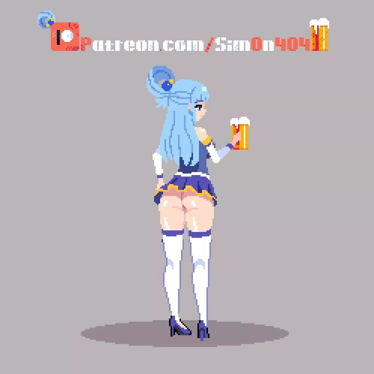 Aqua ass. I'll make an animation soon