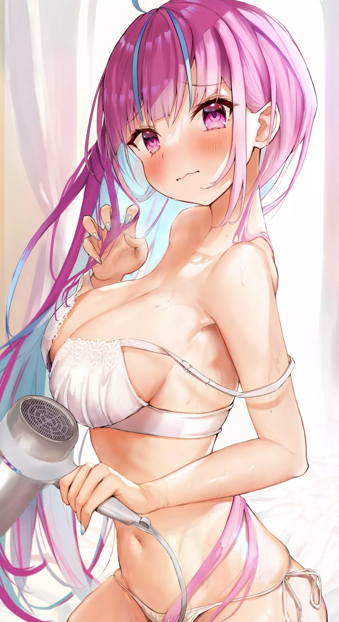 Aqua being embarrassed~ [Hololive]