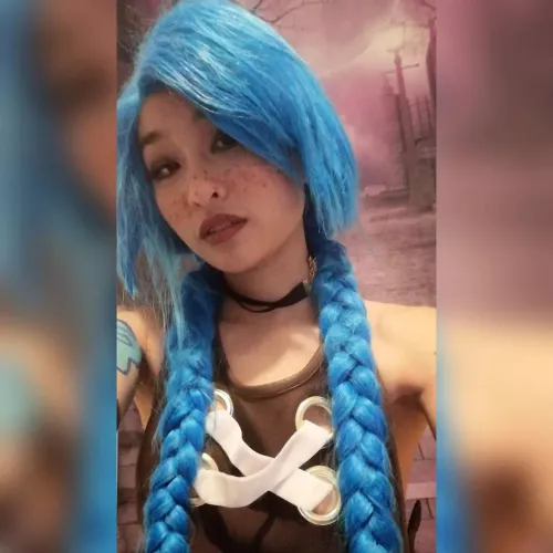 Arcane Jinx cosplay by Naefuu