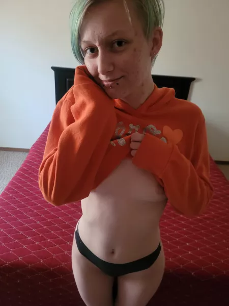 Are my boobs small enough for you daddy? 🥺