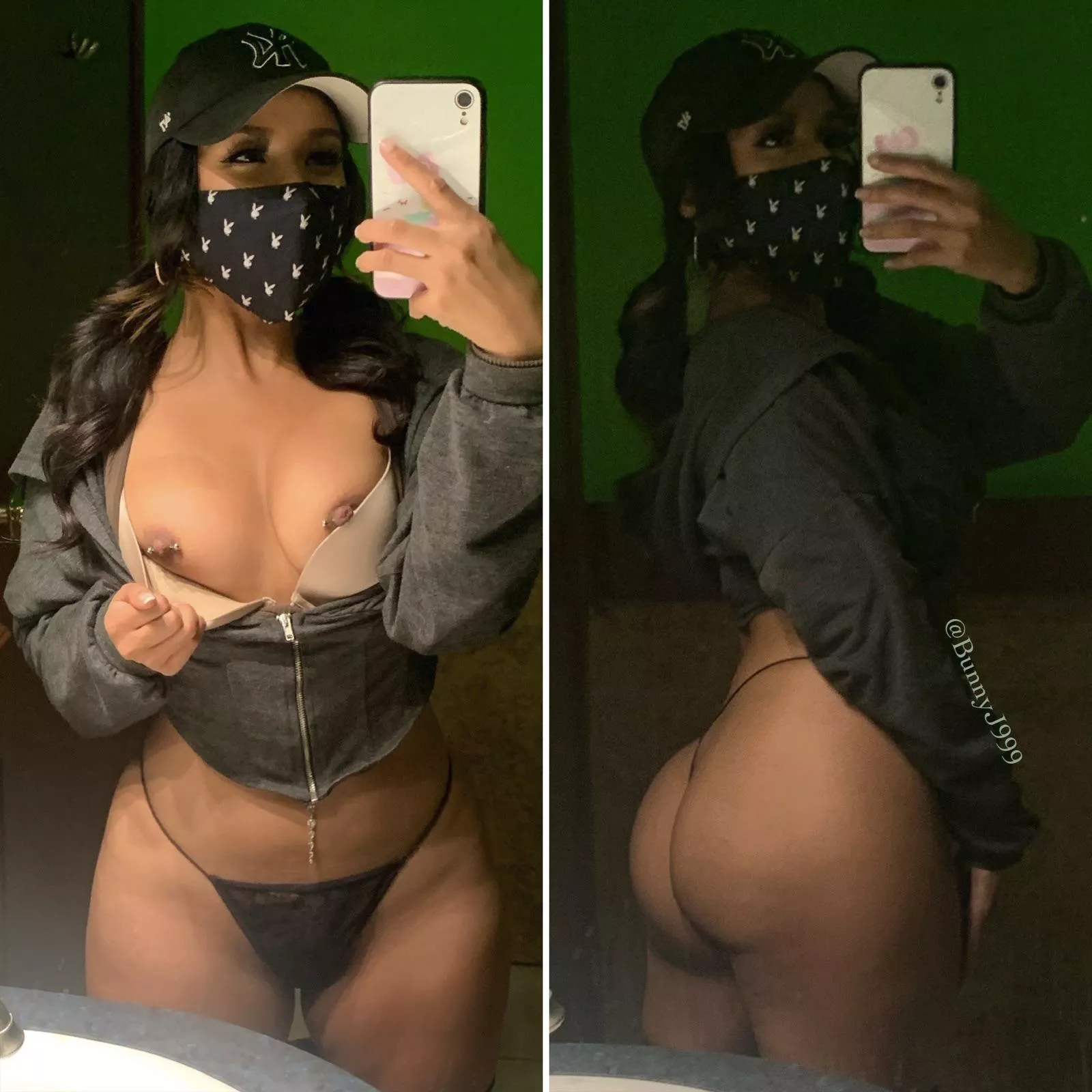 Are my pierced nipples and tanned booty juicy enough for you? 👀