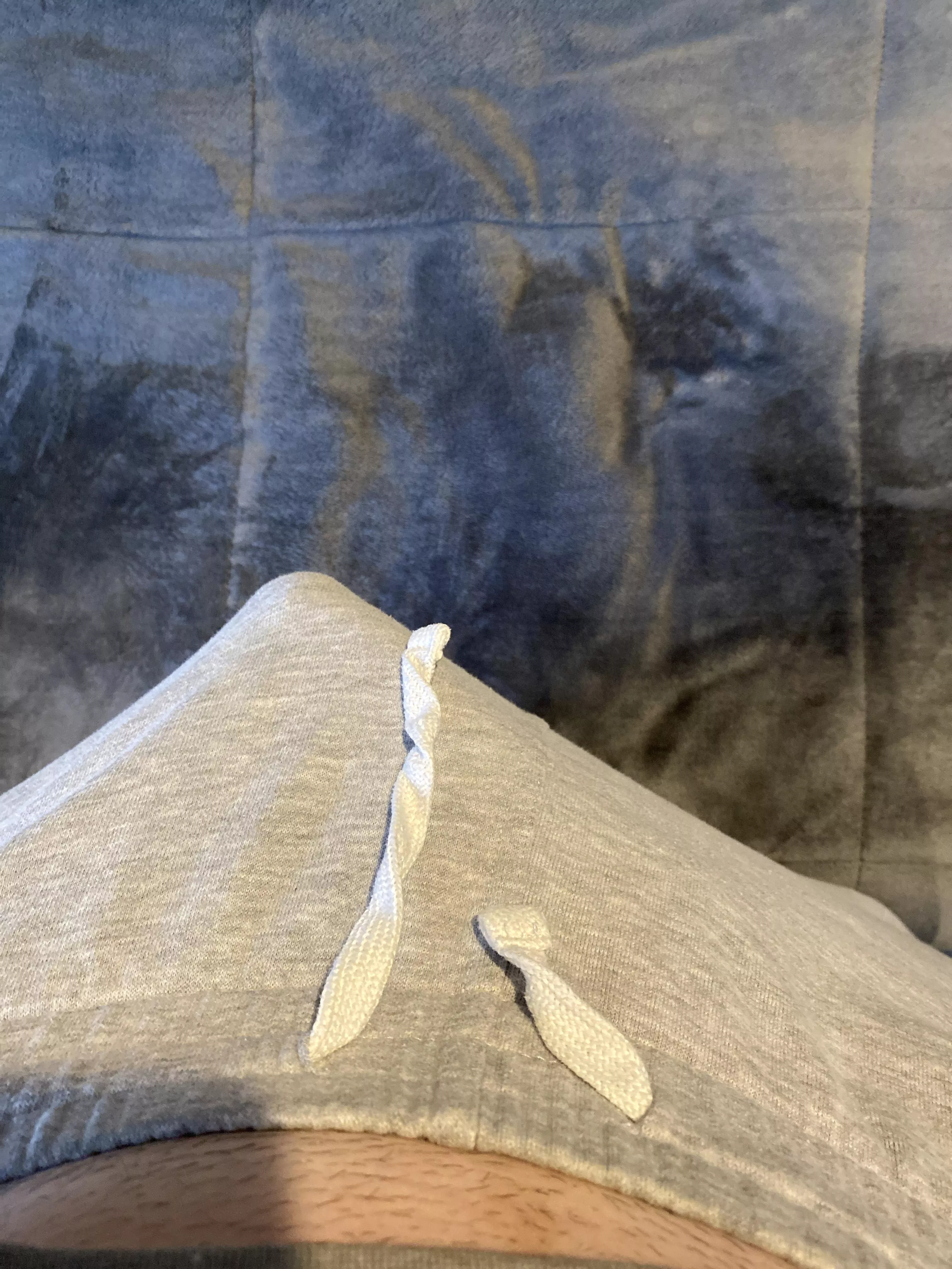 Are the sweats doing a good job hiding it? 😅