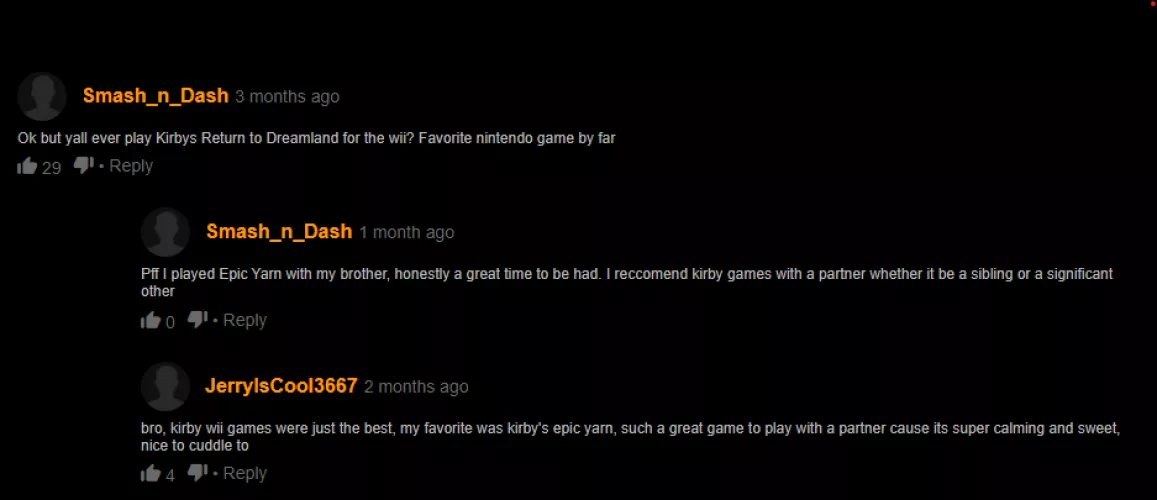 Are we playing Kirby Stepbro?