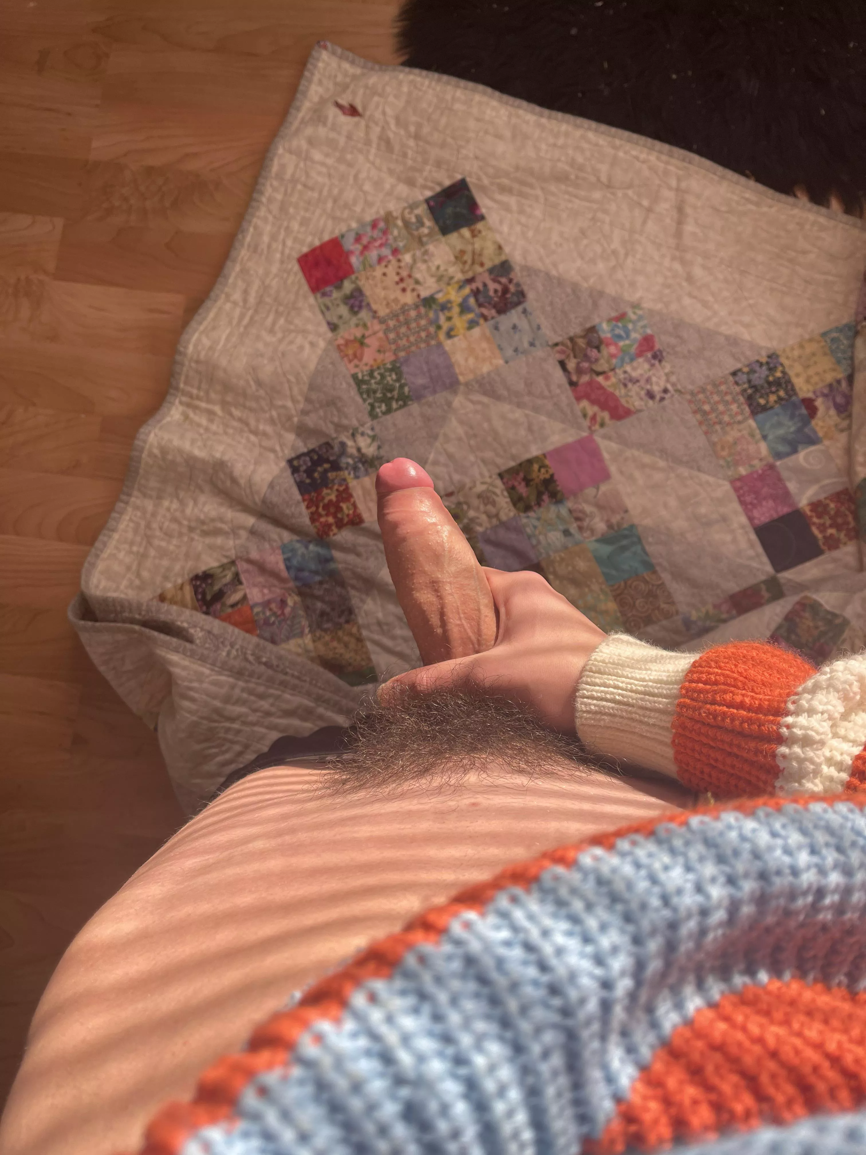 are you getting on your knees?