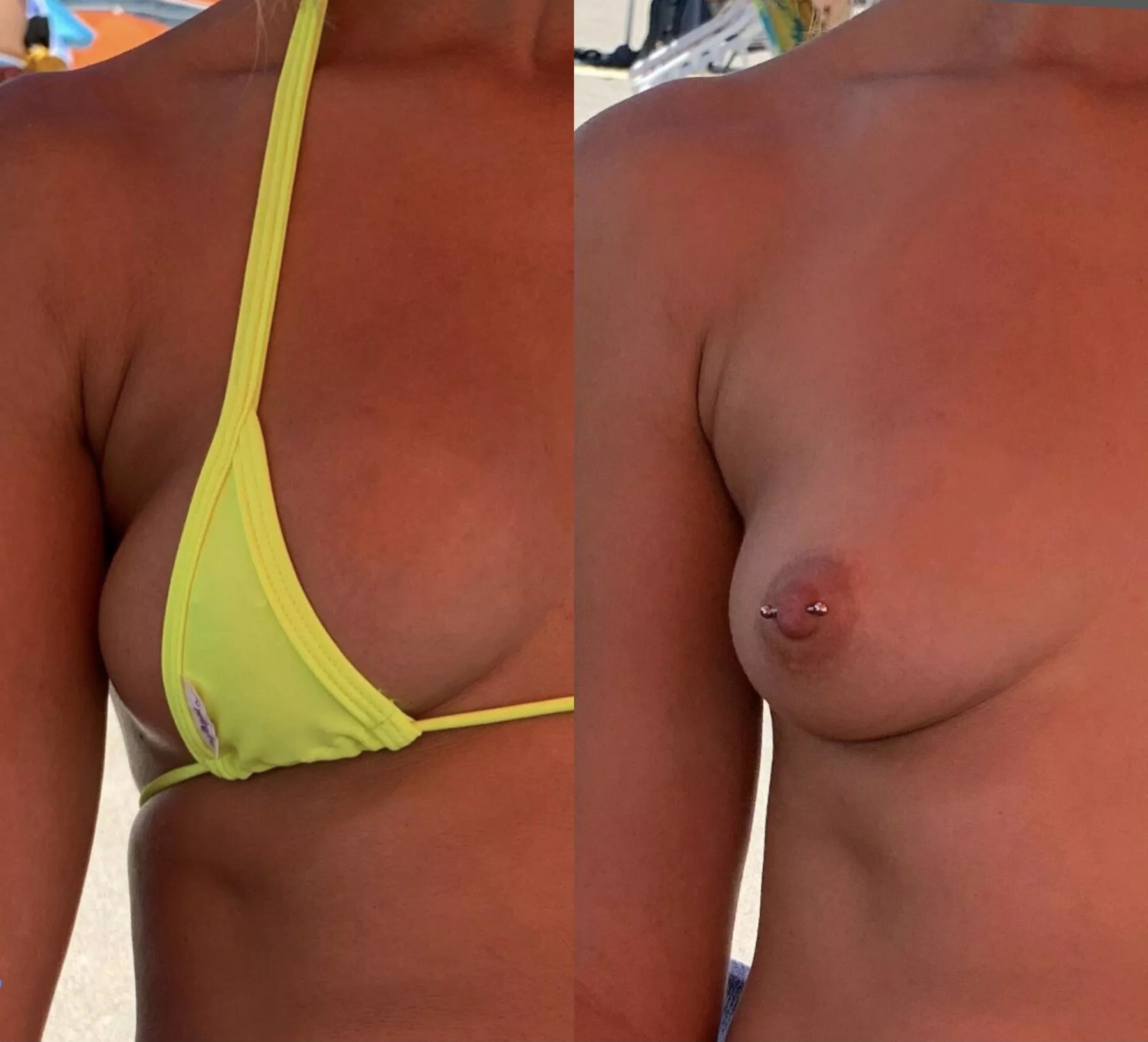 Aren’t micro bikinis such a tease?