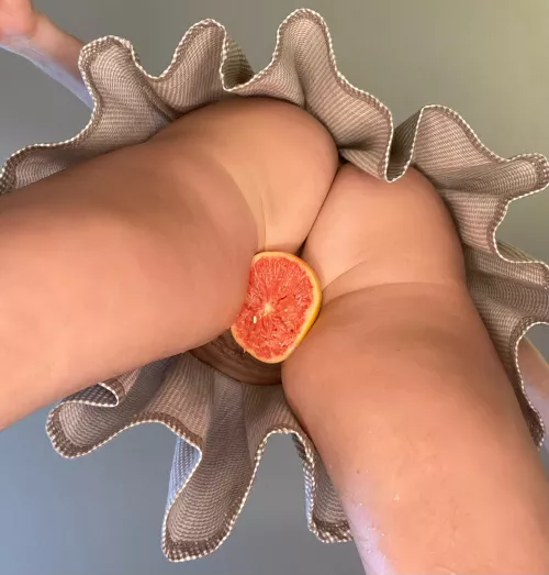 As a mom, I must remind you to be healthy and eat your fruit 😛