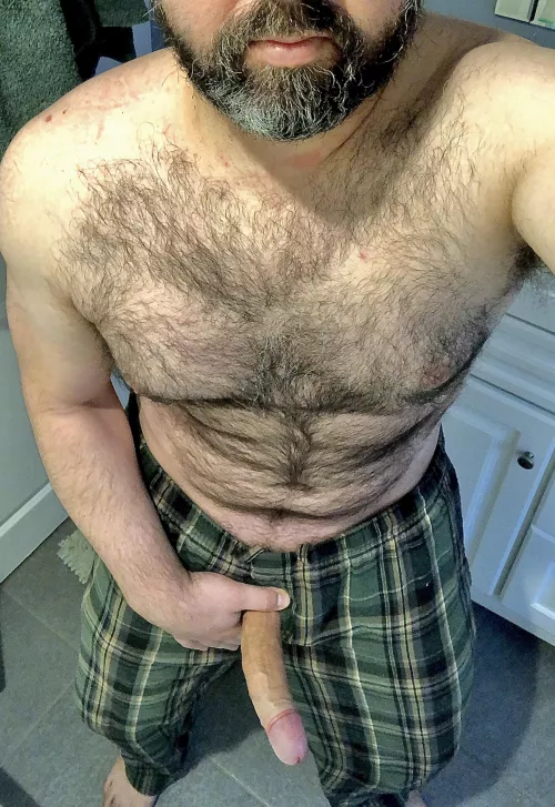 As you can see my pants are plaid, and what’s underneath is for a lass or a lad.