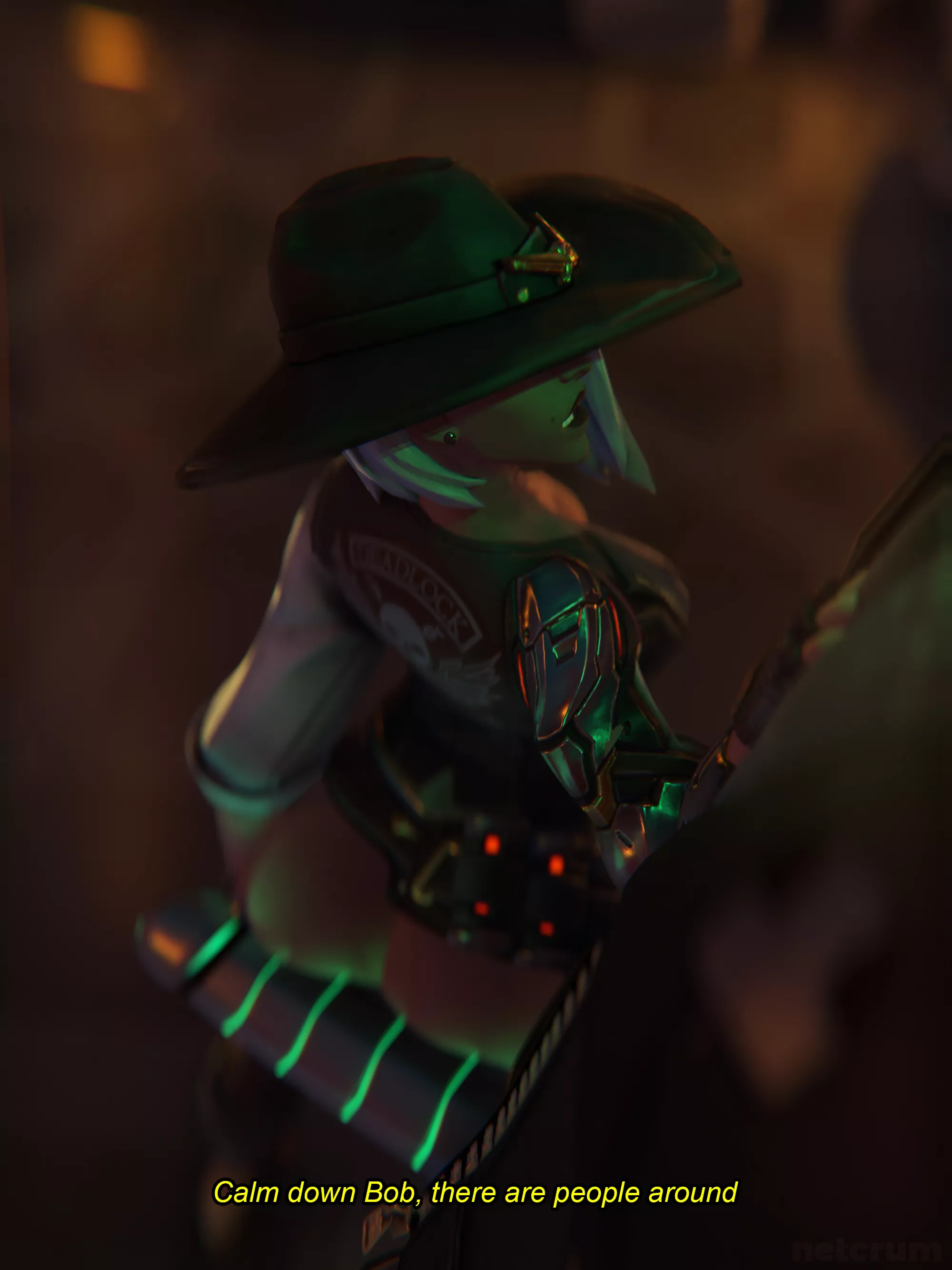 Ashe gets a hard surprise (netcrum)
