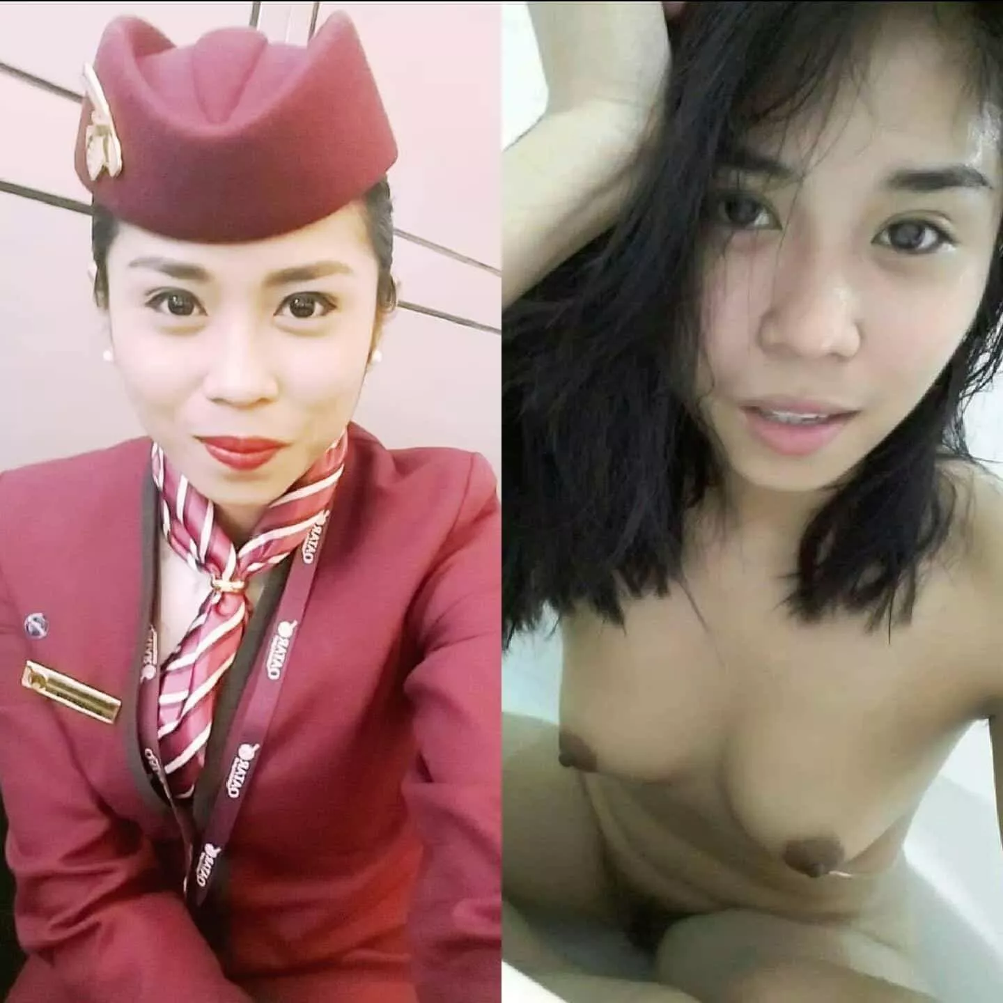 Asian girl of the skies