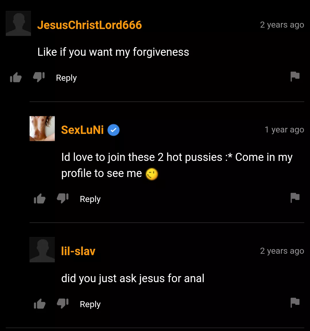 Asking for anal