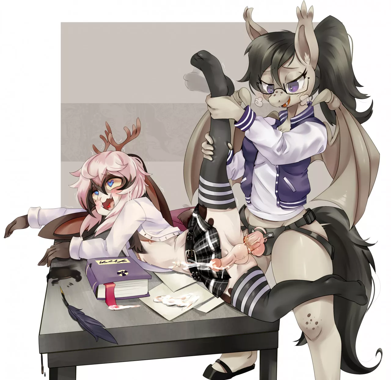 Aster Vs schoolgirl [MF] (PSIBunny)