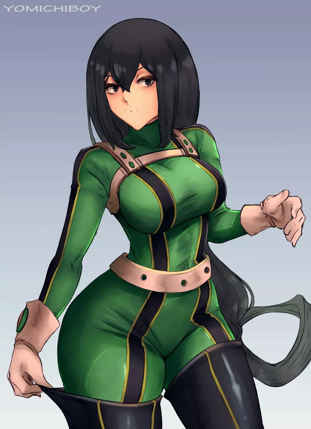Asui Tsuyu Suit Adjustment (Yomichiboy ) [My Hero Academia]
