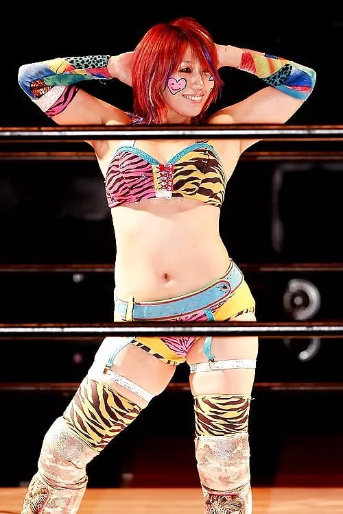 Asuka, before she joined NXT