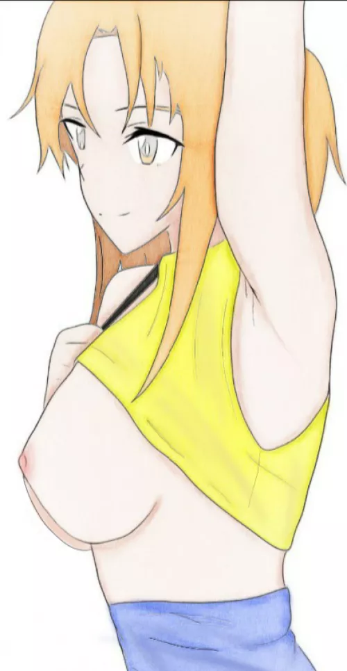 Asuna drawing by me.