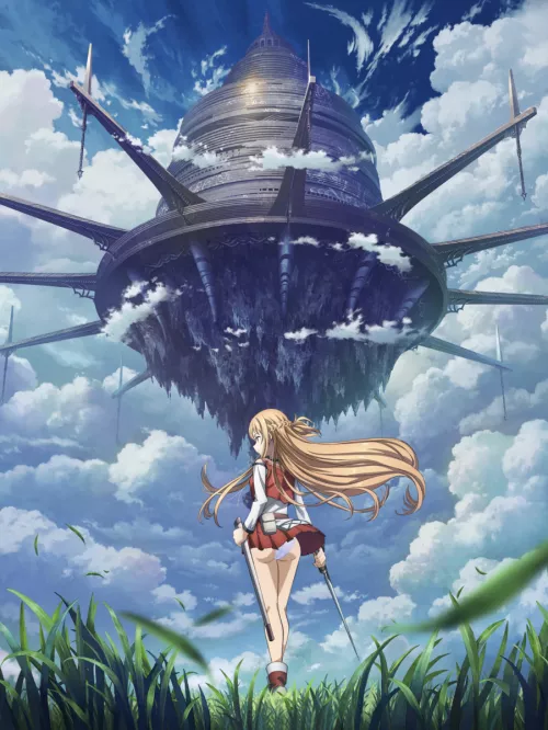 Asuna with great assets