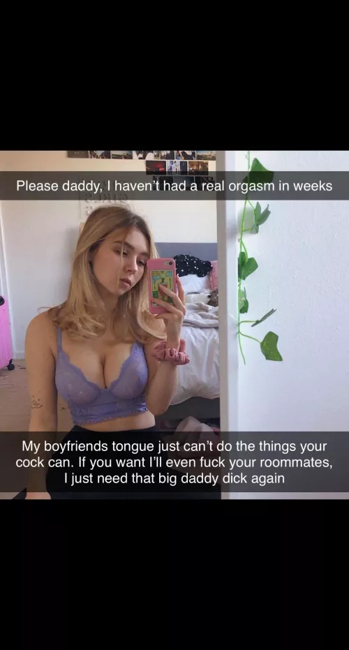 At first she said she didnโt want to be the apartment fuck toy. Then he cut her off