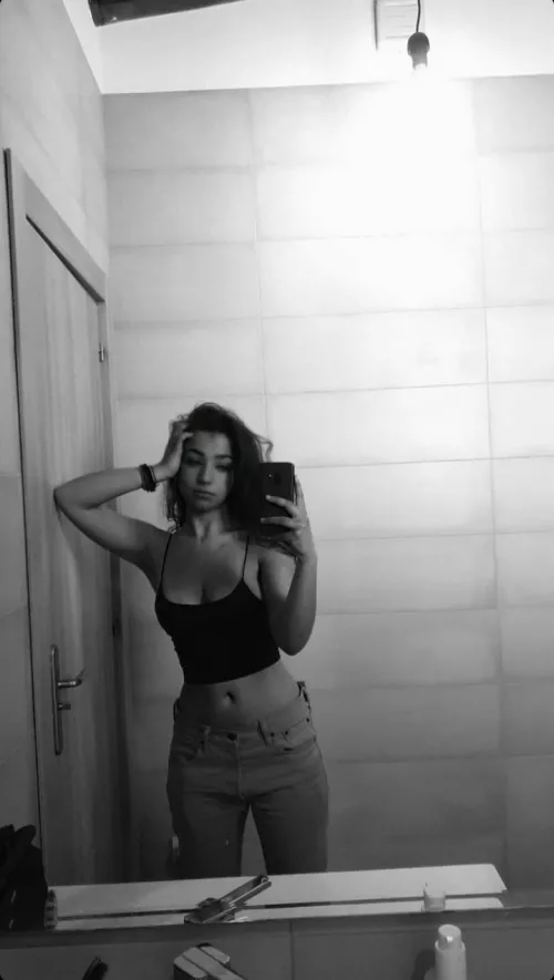 At home theres not need for a bra