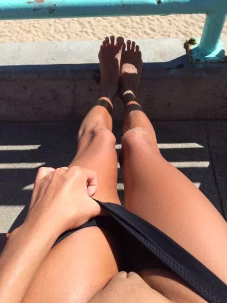 At the beach At the beach