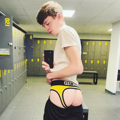 At the gym š
